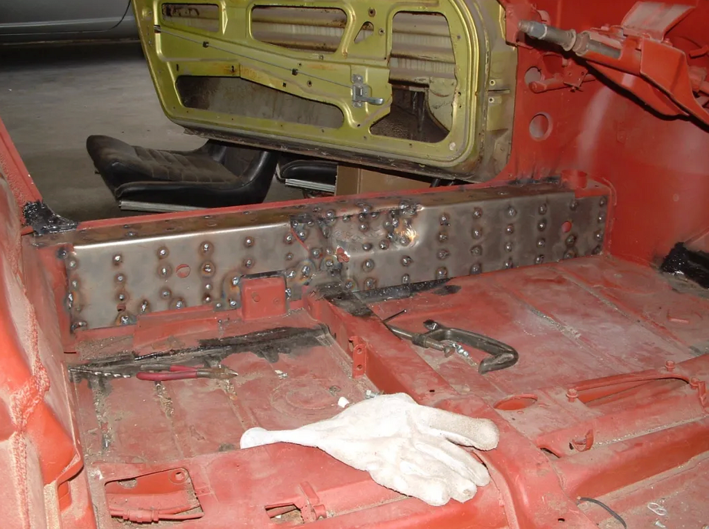 Porsche 914 Inner Longitudinal Stiffening Kit