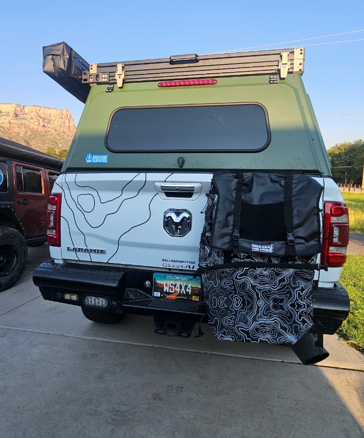 Inca4x4 Spare tire Tailgate Bag 4.0