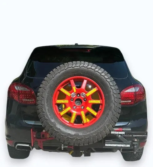 HRB Spare Tire Swing Out Carrier for Cayenne (955/957/958) and VW Touareg
