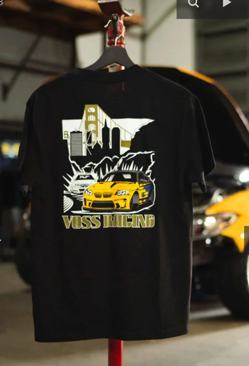 Voss Racing Tee Back