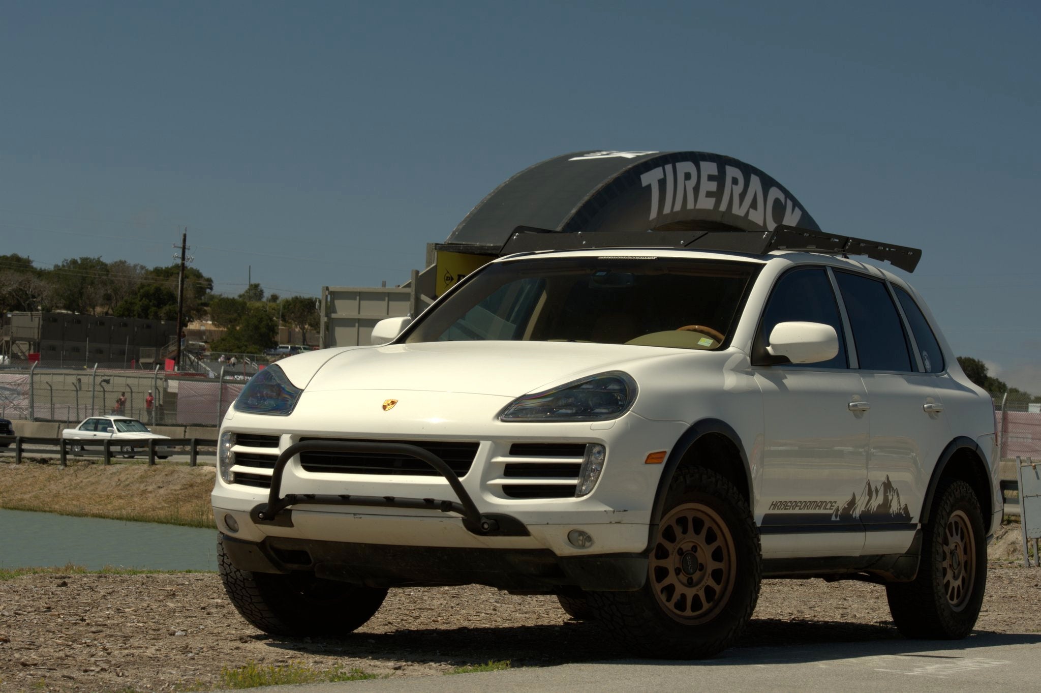 Porsche Cayenne Bull Bar w/ light mounts - Validation Sample 1 OF 1