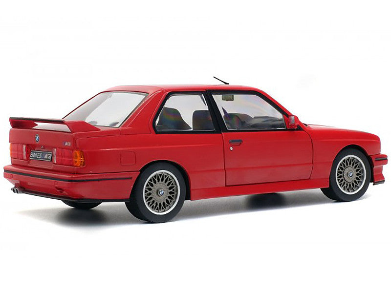 1986 BMW E30 M3 Red 1/18 Diecast Model Car by Solido-3